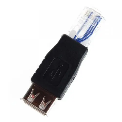 Адаптер p8c USB разъем RJ45 выпуклый Тип 8 | Разъемы