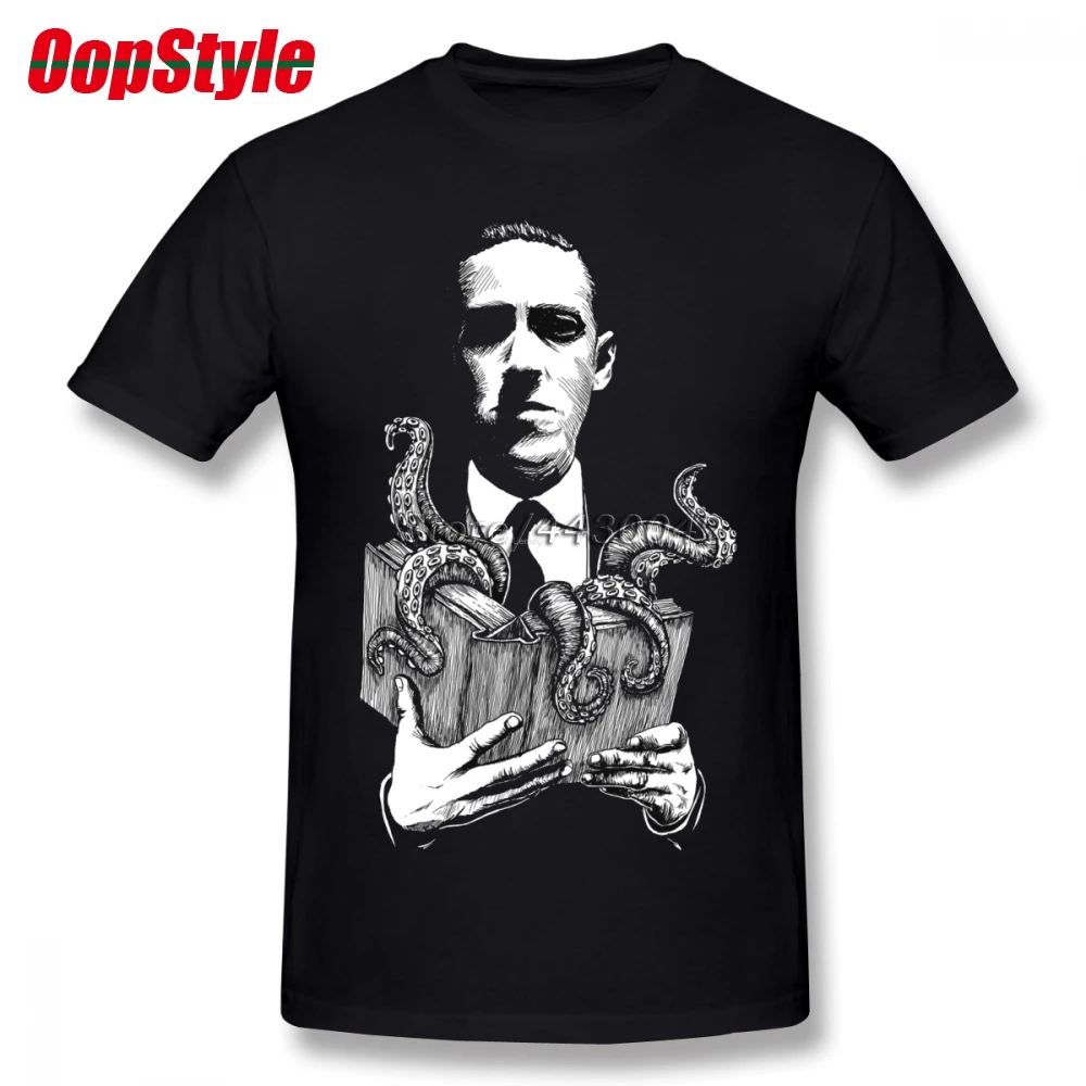 Lovecraft Cthulhu Lovecraftian ужасная футболка для мужчин плюс размер хлопковая командная 4XL