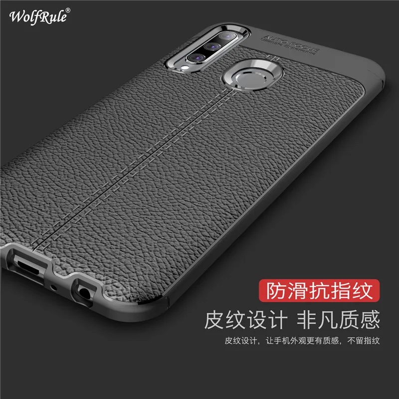 WolfRule чехол Huawei Honor 10i для телефона противоударный роскошный кожаный мягкий ТПУ HRY