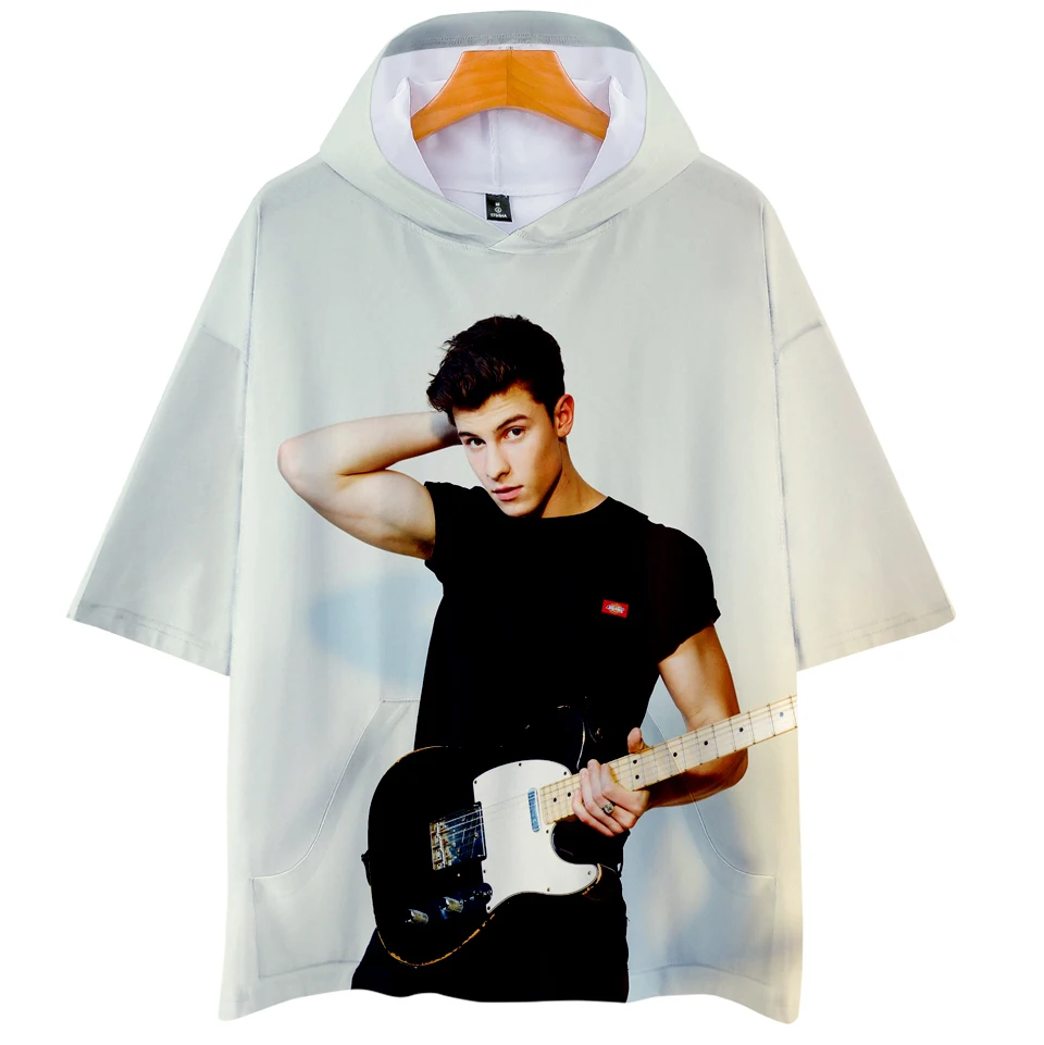 Shawn mendes Принт толстовки с капюшоном женские толстовки/мужская повседневная Harajuku