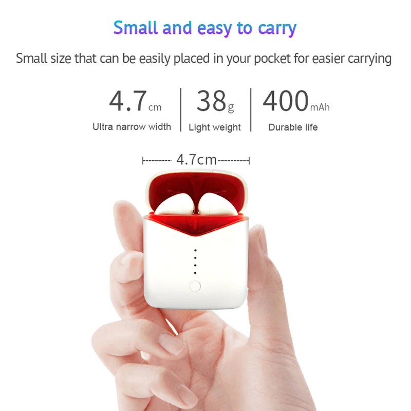 Беспроводные наушники P20 TWS стерео беспроводные Bluetooth 5 0 PK i10 i12 i20|Наушники и
