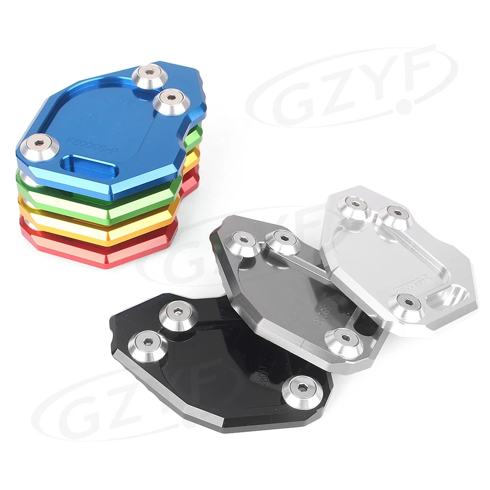 

CNC Kickstand Enlarger Foot Side Stand Pad Extension Enlarge Plate For BMW F800GS-R F800GSR 2008 2009 2010 2011 2012 2013 2014