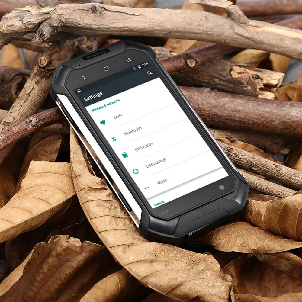 IP68 водонепроницаемый Guophone V19 4.5 ''Android 5.1 3 г смартфон пыли и ударопрочный MTK6580 Quad