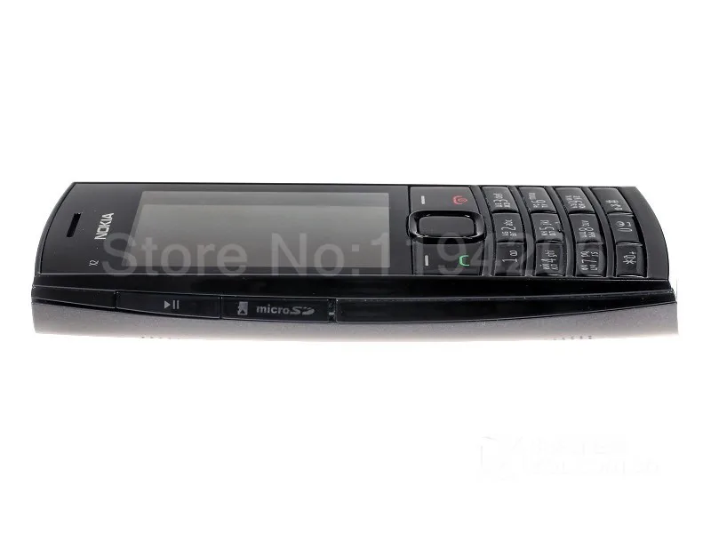 Разблокированный Nokia X2-02, одноядерный Symbian OS, Bluetooth, fm-радио, две sim-карты, 1020 мАч, черный и красный отремонтированный мобильный телефон