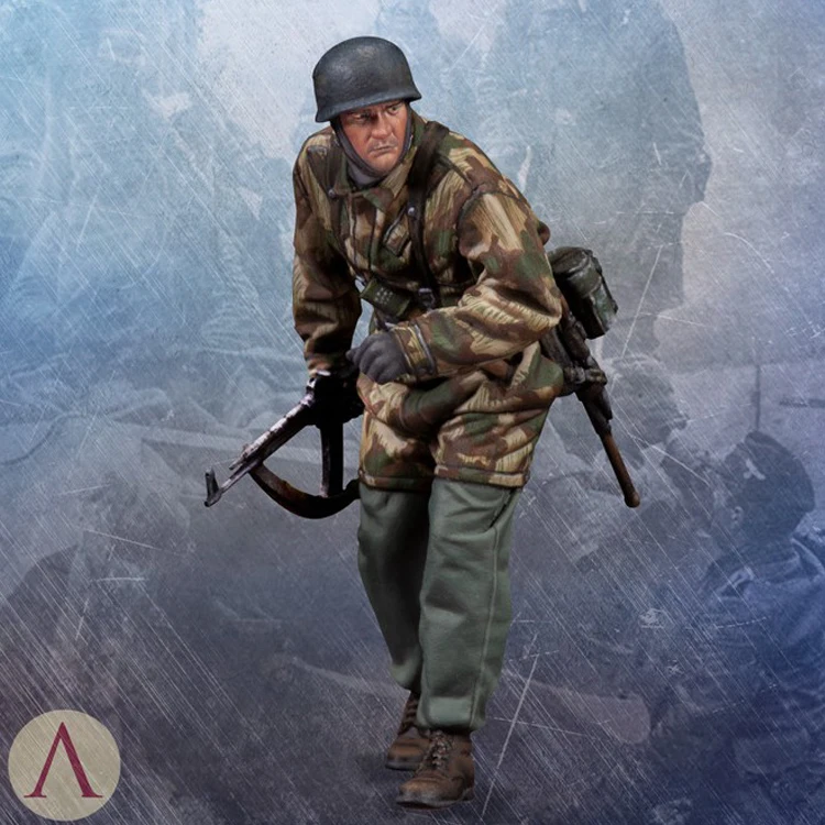 1/35 г. подразделение парашютеров модель солдатика из смолы GK Вторая мировая война