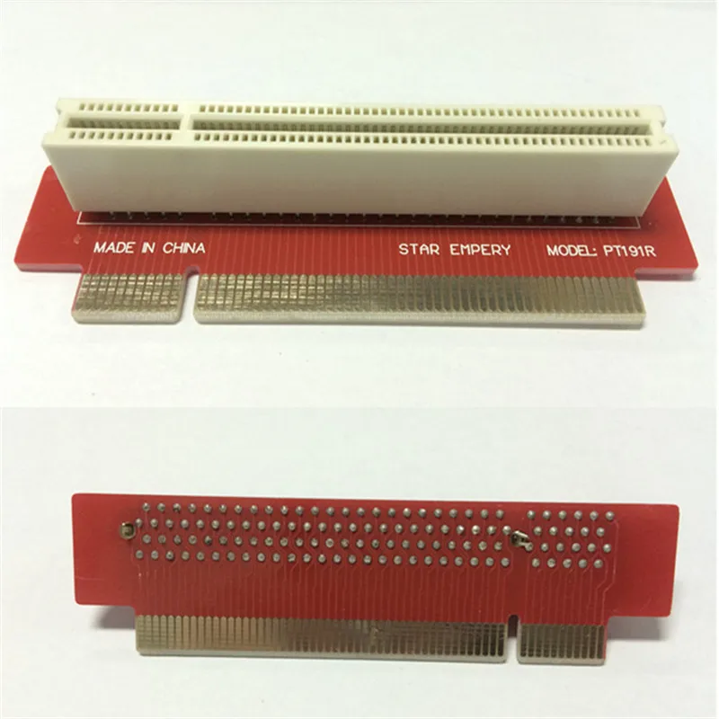 

PCI Male to Female 32Bit Riser Extension Card Adapter 1U 2U 3U IPC 90 degrees