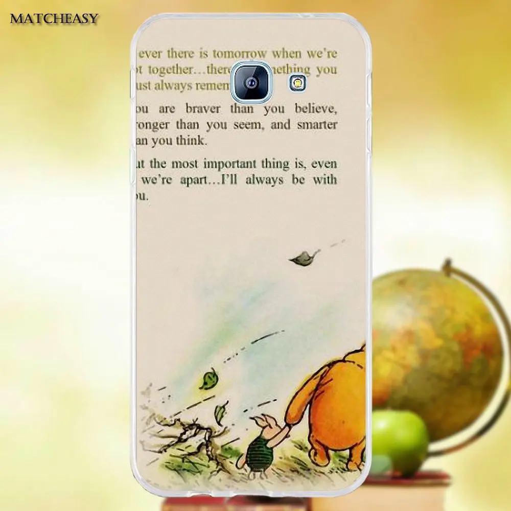 Oedmeb Poohs Венеция Медведь я люблю быть с вами для Samsung Galaxy A3 A5 A7 J1 J2 J3 J5 J7 2015 2016 2017