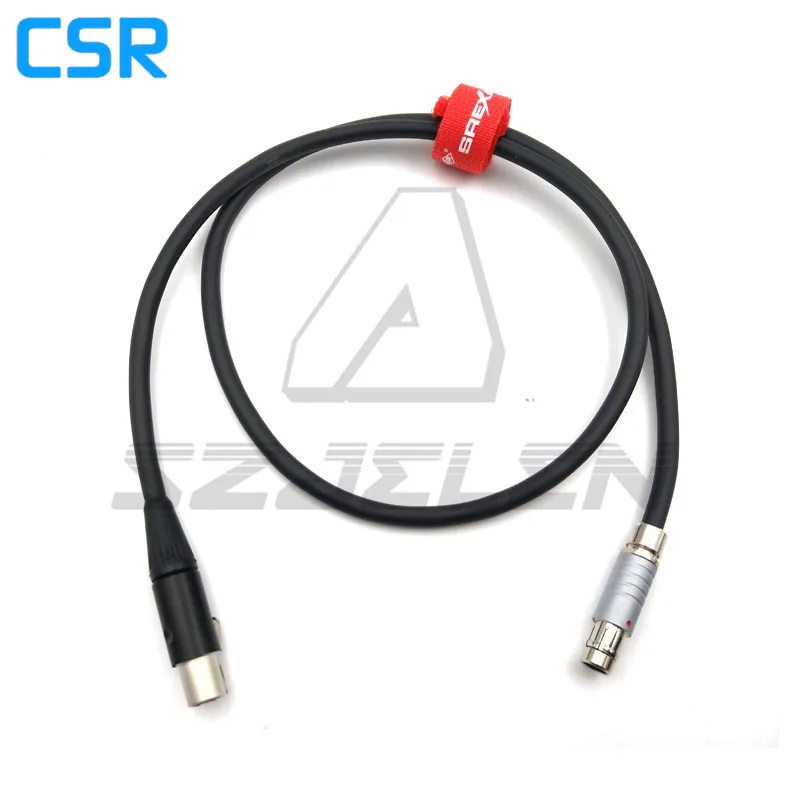 RS 3 контактный разъем для mini xlr 4 tvlogic 058/056/055 кабель питания 80 см|Соединители| |