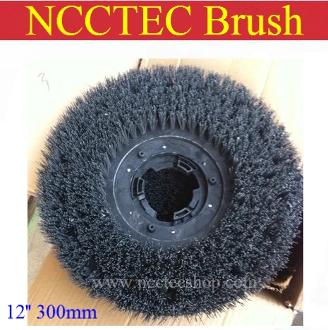 12'' steel wire floor clean brush | 300mm circular antique brush disc for granite marble with floor polisher