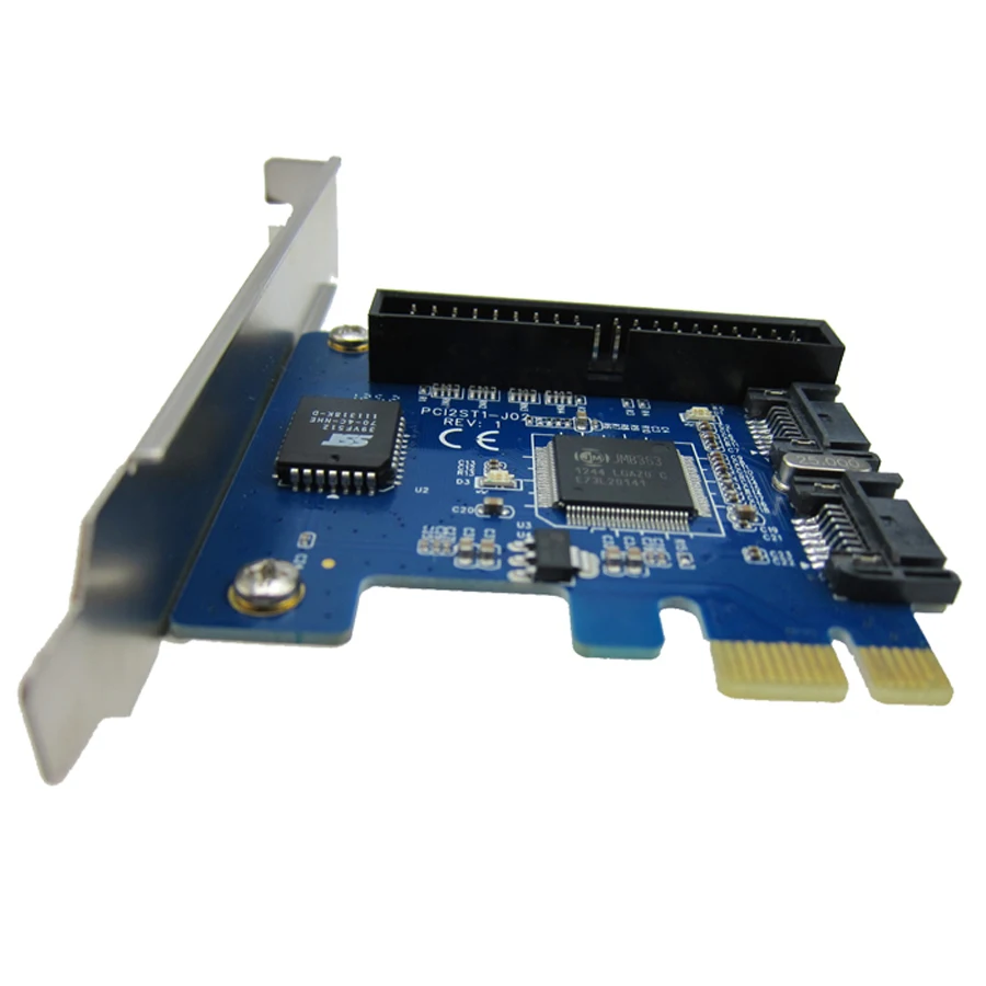 Desktop PCI-E to SATA 7pin expansion card/ PCI express 2x + IDE hard disk controller adapter | Компьютеры и офис