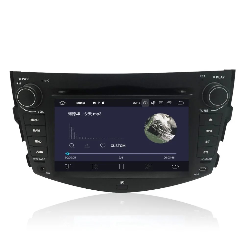 Автомобильный DVD-плеер Aotsr Android 9 0 с GPS-навигацией для Toyota RAV4 2006-2012 мультимедийный