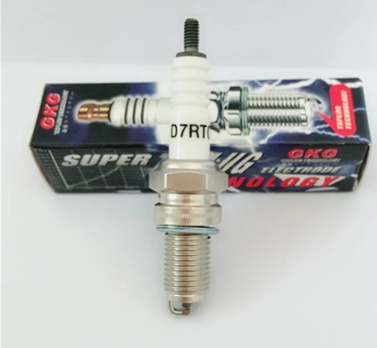 Горячая GKG Никель Свеча зажигания D7RTC 4 шт. для DPR7EA 9 DPR7EA9 DPR7EVX DPR7EV RA8YC IX22B X22EPR U9 X22EPRU9