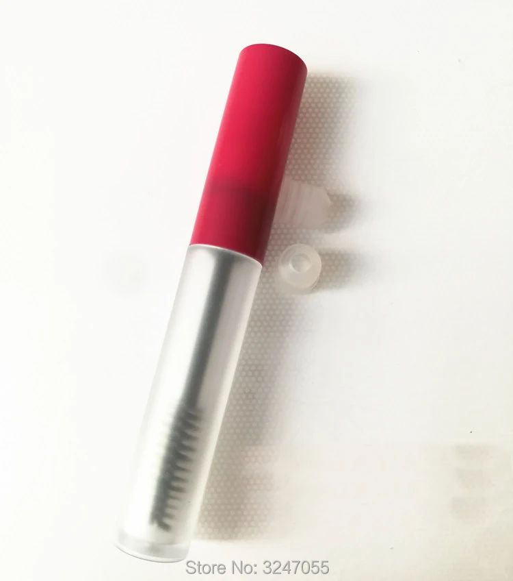 4 мл 20 шт./лот 50 матовый блеск для губ трубка с красной/золотой/серебряной крышкой