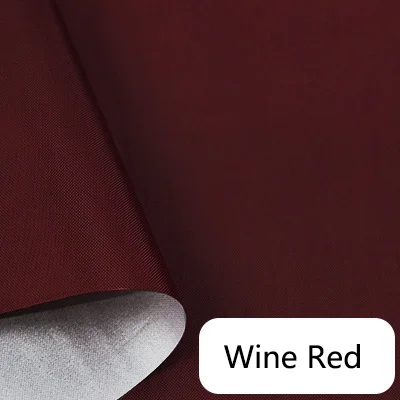 Wine Red Meetee 100/200X150 см 210D Камуфляжный водонепроницаемый тканевый зонтик ткань Оксфорд DIY непромокаемая тканевая сумка для уличной палатки прошитый материал - Цвет: Wine Red