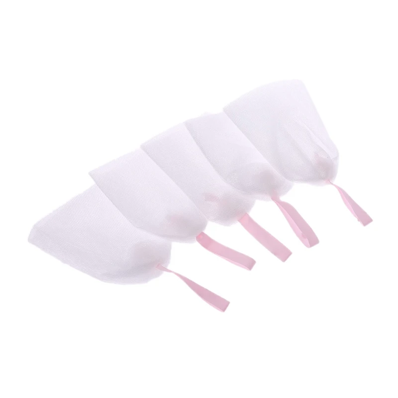 5 шт. сумка для мыла Легкий производитель пузырей сетчатый мешочек держатель