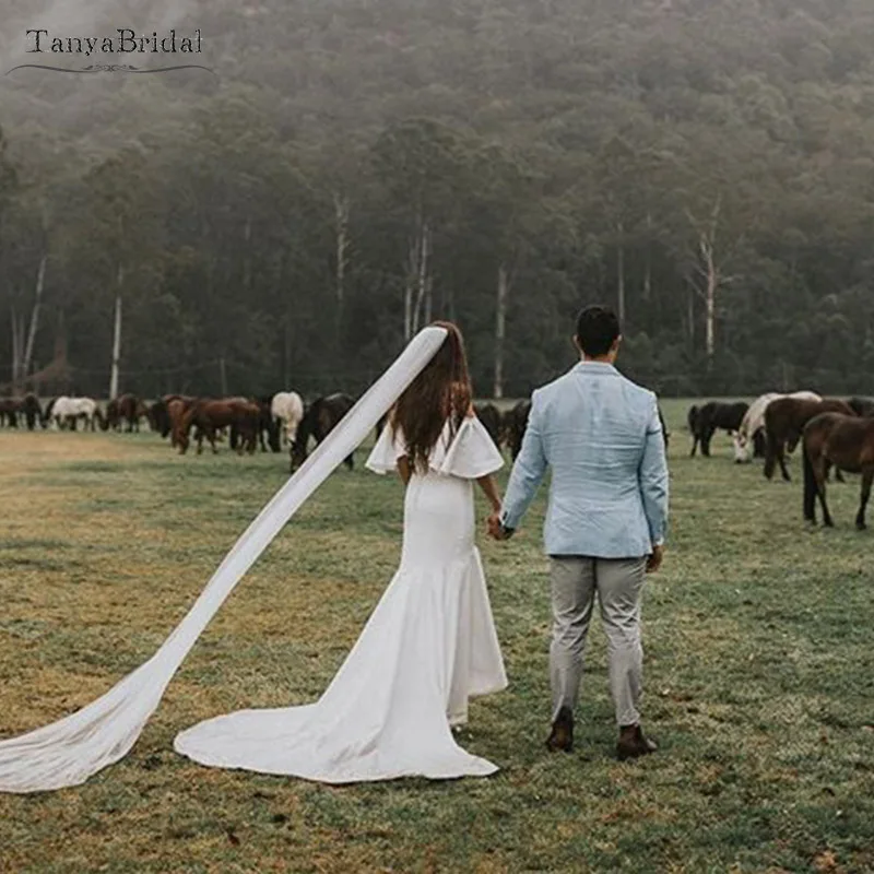 Простые Свадебные платья 2019 винтажные милые элегантные свадебные с высокой