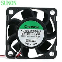 original for sunon kd1204pqb1 a 404028mm 40mm dc12v 2 8w 1u case server inverter cooling fan
