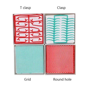 Восковая сетка с круглыми отверстиями и квадратной застежкой, 1 коробка