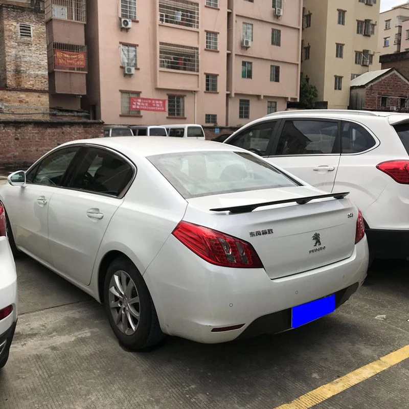 Высококачественный спойлер из АБС пластика для Peugeot 408 508 праймер заднего крыла