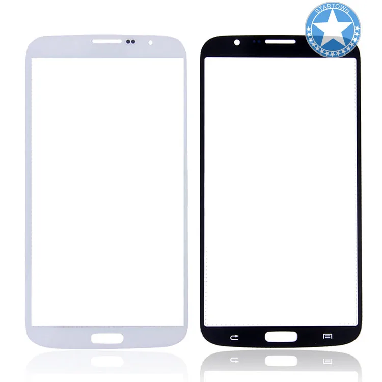 Белый Передний Внешний Объектив Стекло экран Замена для Samsung Galaxy Mega 6 3 i9200 i9205 |