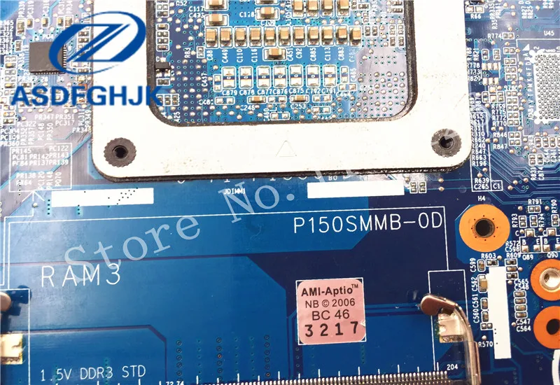 6 77 p150sm00 d03a материнская плата для ноутбука Hasee Raytheon CLEVO P170SM DDR3 неинтегрированная 100%
