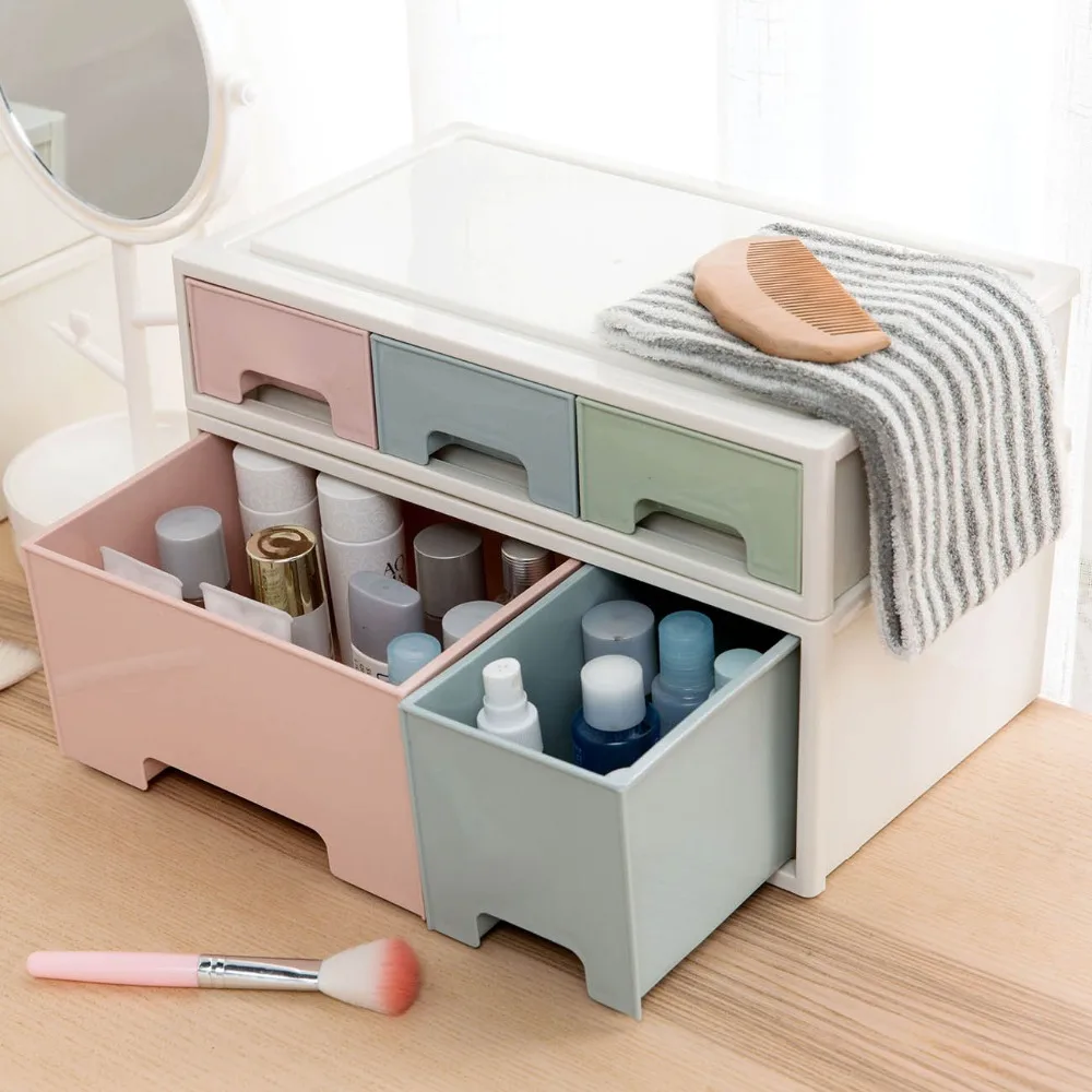 Другой домашний настольный ящик для хранения, коробка для мелочей, канцелярский органайзер, контейнер для косметики и украшений.