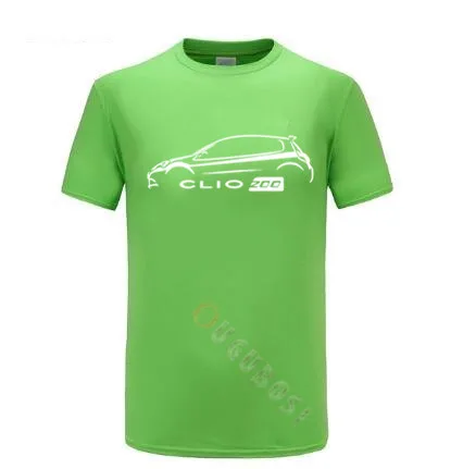Новинка 2019 брендовая одежда мужская футболка RENAULT CLIO SPORT 200 CUP CLASSIC с изображением