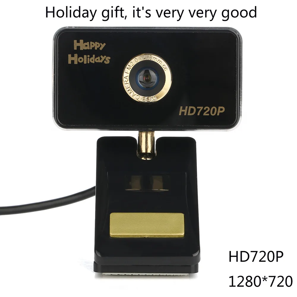 Высокое качество USB камера USB HD веб-камера 720P Цифровая видео веб-камера со встроенным Звуком Цифровой светодиодный для дома и офиса L0429#3