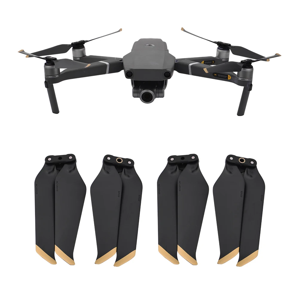 Пропеллер для DJI Mavic 2 Pro Zoom 8743 с низким уровнем шума Быстроразъемное складное