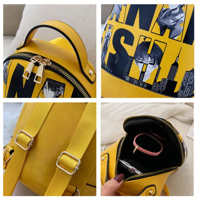 Женский рюкзак с граффити для ноутбука 2019 | Багаж и сумки