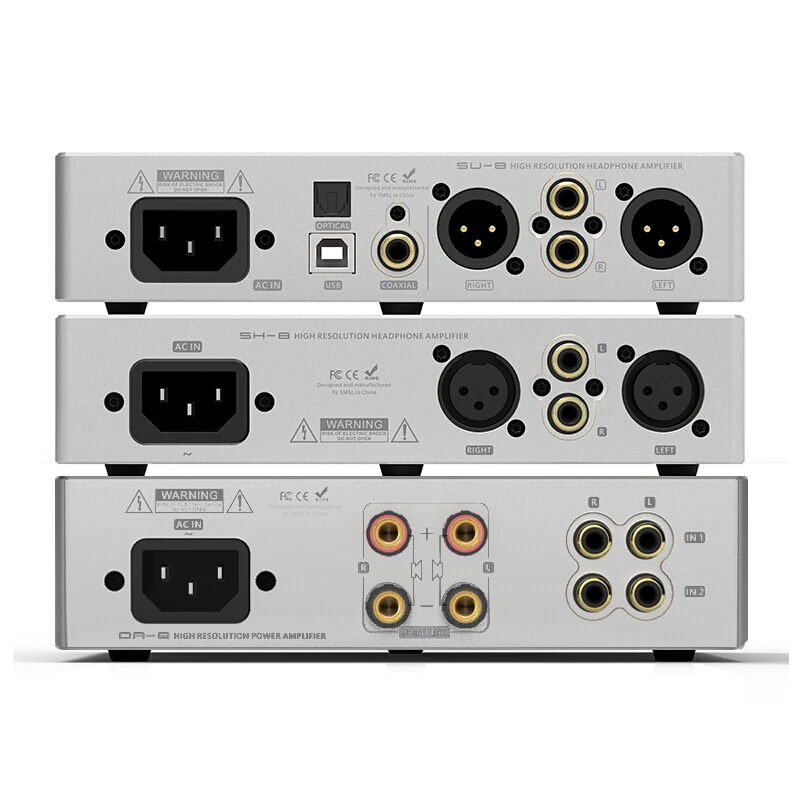 SMSL 888 костюм SH-8 усилитель для наушников DA-8 мощности SU-8 2ES9038Q2M DSD баланс DAC декодер |