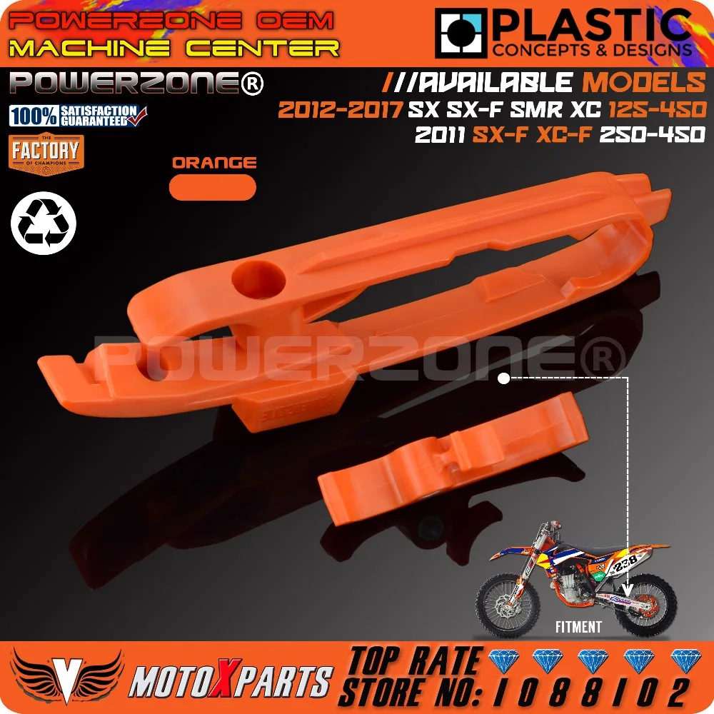 Цепной слайдер скользящая направляющая для мотоцикла KTM 125 150 250 350 450 SX/SX F/SMR/XC 2012 2015