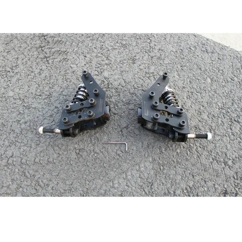 

2019 New Arrival Skateboard Trucks Suspension Bridge Long Board Trucks Suspension Spring Damping Trucks Free Shipping
