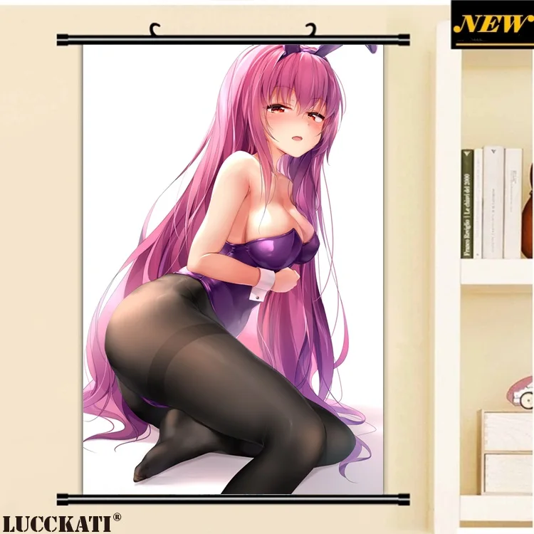 40X60 см Fate grand order Fate/go Fgo видеть через каплей ноги мультфильм аниме Настенная