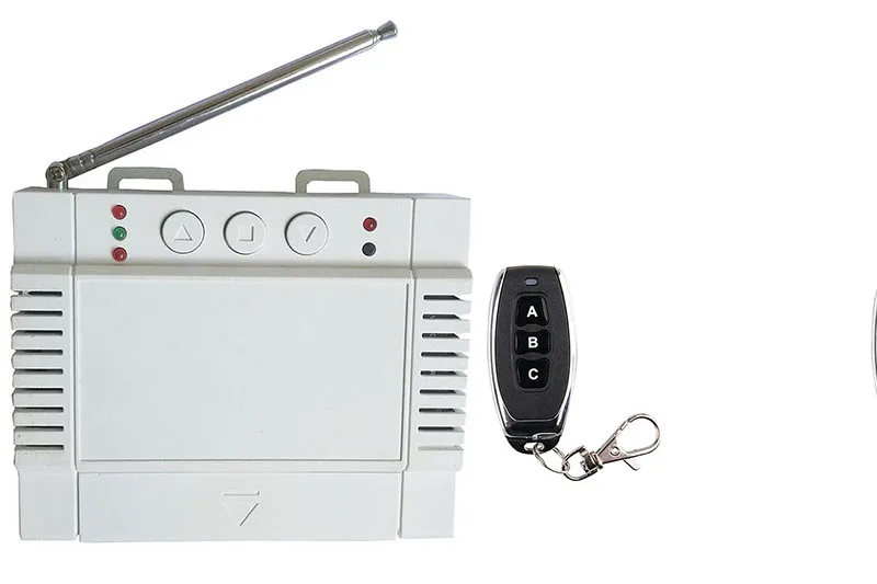 AC220V 250V 380V 40A 2CH RF беспроводной пульт дистанционного управления приемник +