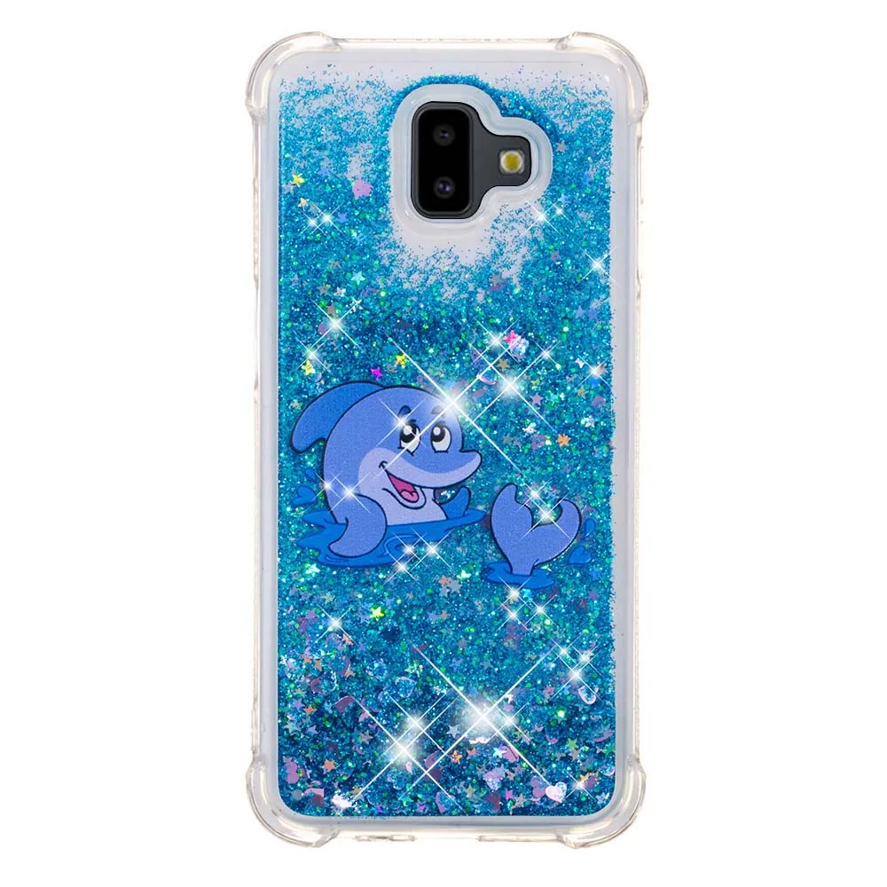 Case for Samsung Galaxy J6 J 6 Plus 2018 J610 SM-J610FN/DS SM-J610G J6Plus SM J610FN J610G Quicksand Silicone Phone Cover |