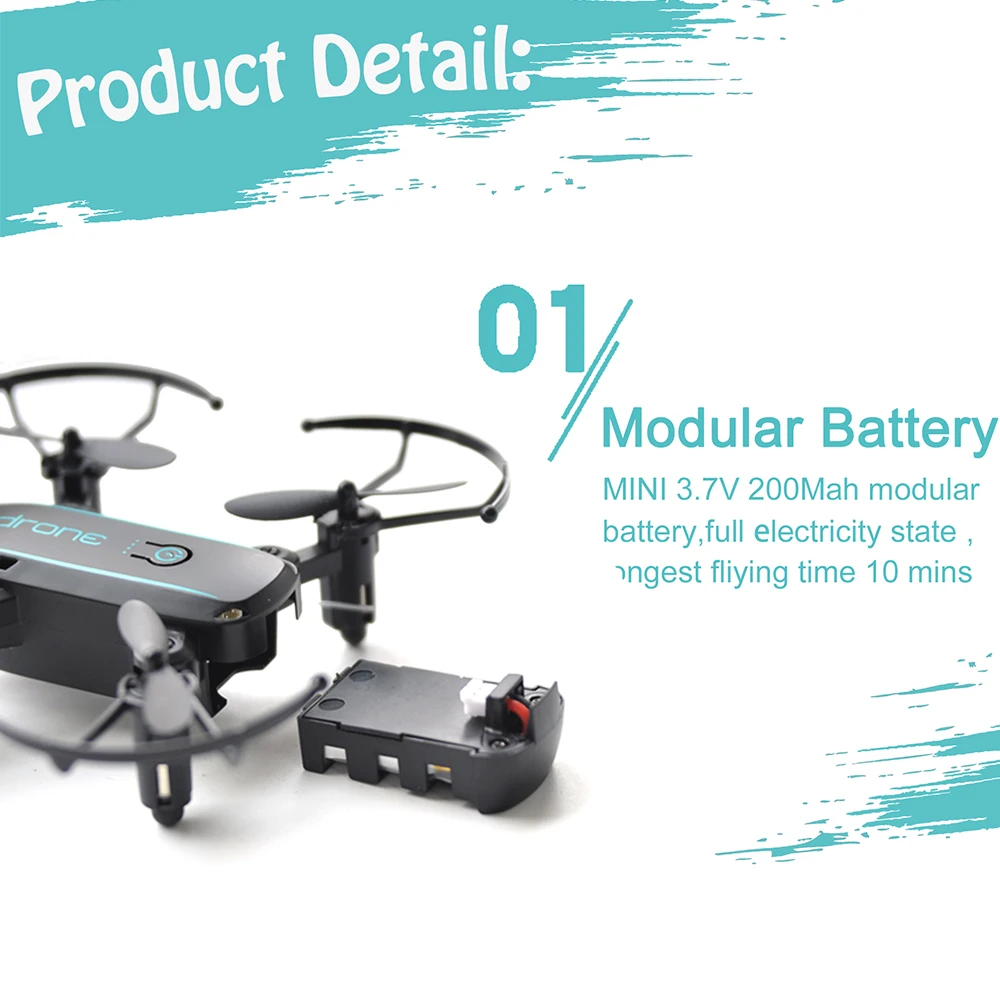 Linxtech IN1601 мини Радиоуправляемый Дрон с Камера Wi-Fi FPV Складная Высота держать Квадрокоптер 480 P 720 P дистанционного Управление вертолет игрушки