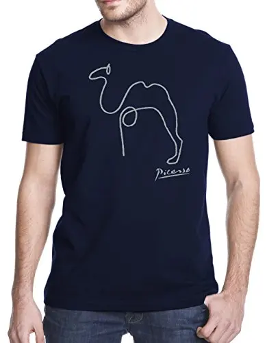 Мужская футболка из 100% хлопка топы Camel Picassos толстовка 2019 | одежда
