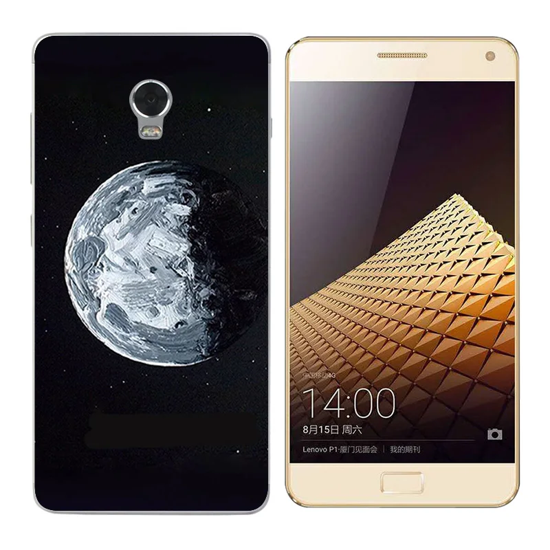 Чехол для Lenovo Vibe P1 BIG GUN с принтом мягкий силиконовый чехол Fundas P1a42 P1c72 P1c58 Coque 5 5" |