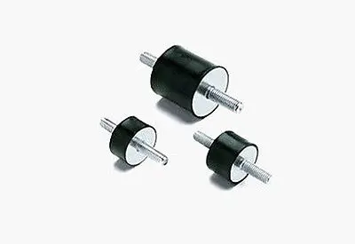 

10pcs new 20*8*M6 M6 Type VV Rubber Anti Vibration Mount silentblock Base