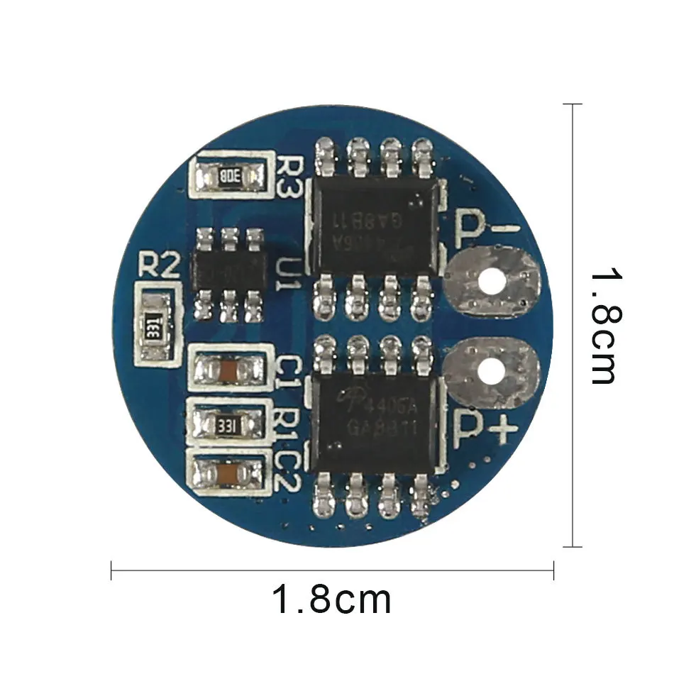 2S 5A Защитная плата BMS pcm для зарядки литий ионных аккумуляторов 7 4 В 8 в