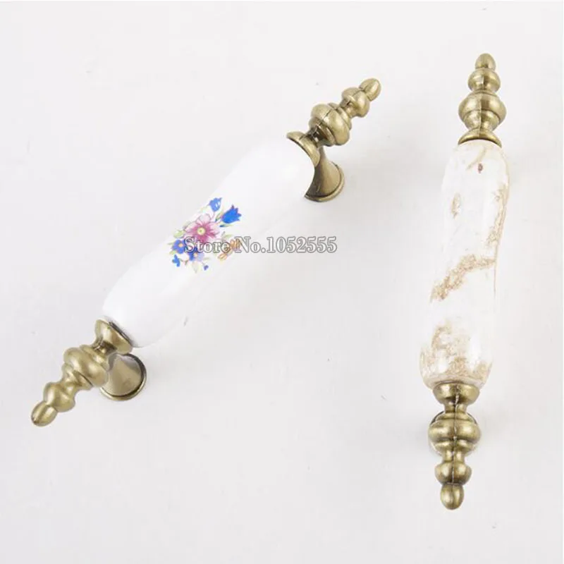 10 шт./Лот керамические ручки для мебели|cabinet handle and knob|handles knobsantique furniture |