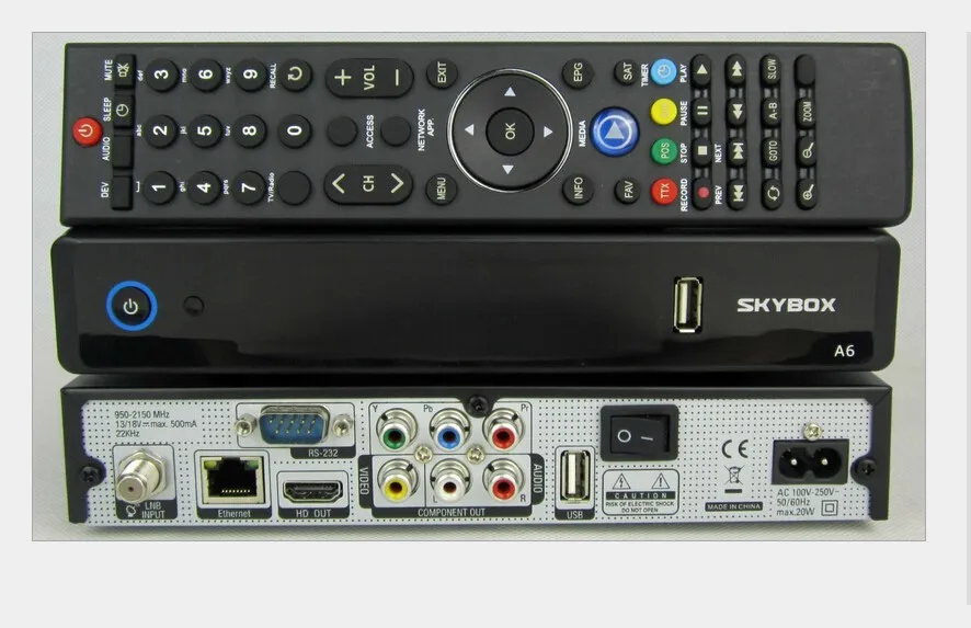 Wifi TV коробка сети обмена универсальный и всеобъемлющий Set Top Box скайбокс A6 Google