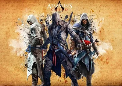 Цветные картины 7 плакатов Крид игра Коннор войны стены искусства рамки домашний