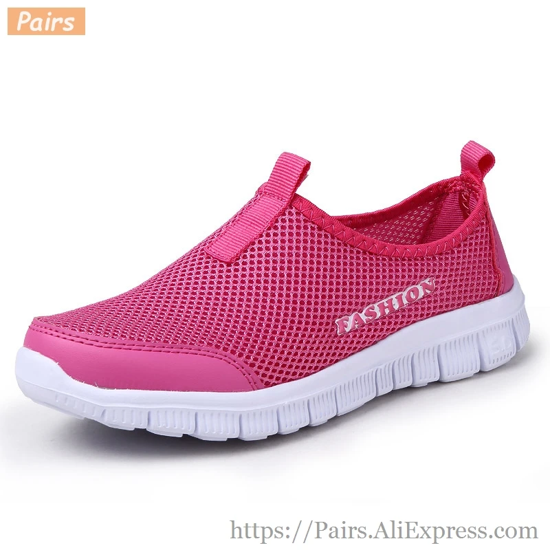 

Women Shoes Fashion Summer Comfortable Women Casual Shoes Mesh Breathable Flat Shoes Cheap Shoes Plus Size 35-46