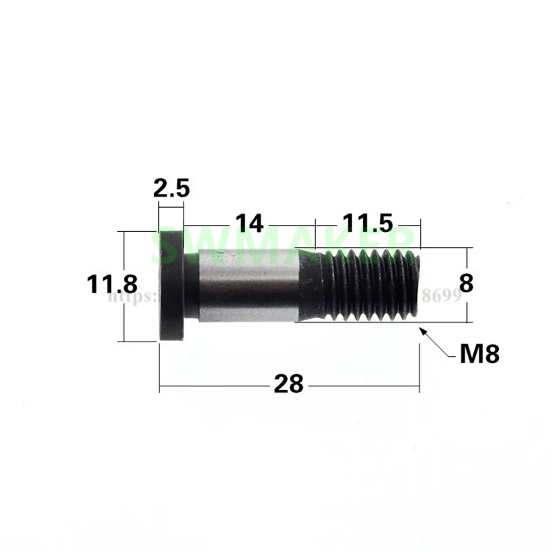 1pcs 8*30*14mm M8 U groove bearing pulley SG25 non-standard Gothic embroidery wheel SG25N guide roller | Компьютеры и офис