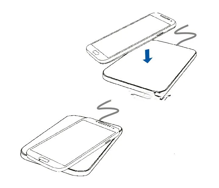 5V1A портативное Q8 QI Беспроводное зарядное устройство 2 USB порта мобильный телефон зарядная подставка для iPhone samsung