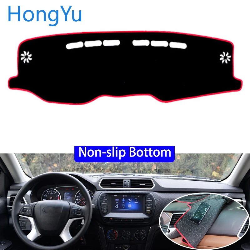 For great wall wingle5 wingle6 2017 Car Styling Non-Slip Bottom Covers Dashmat Dash Mat Sun Shade Dashboard Cover Capter | Автомобили и