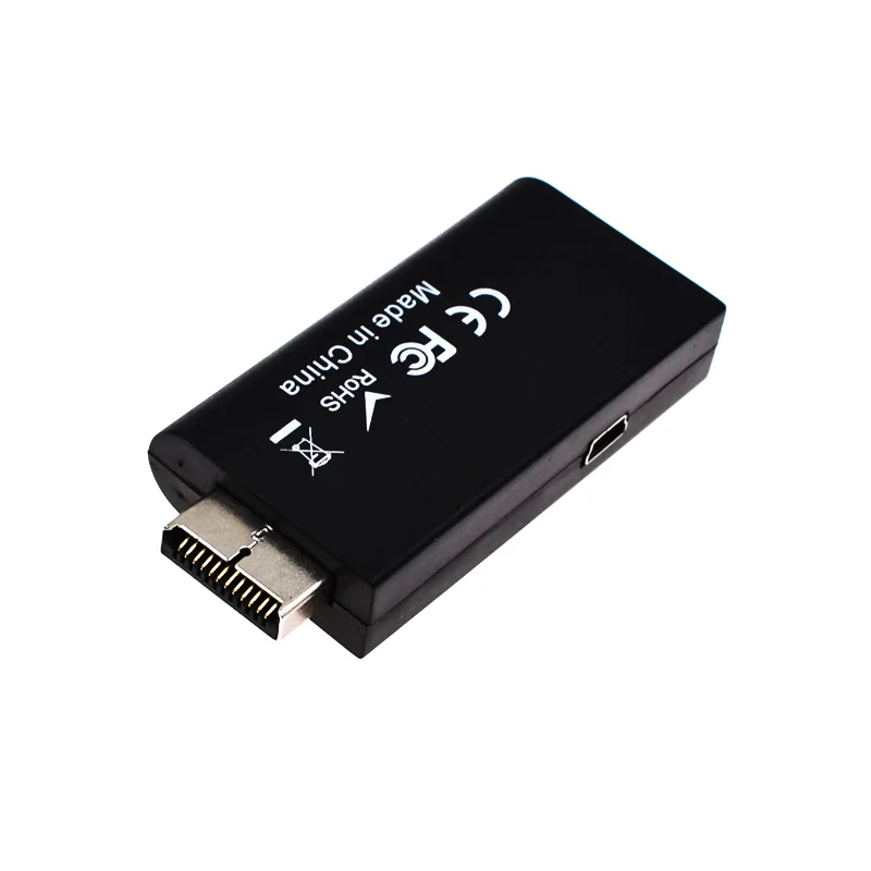 HDV-G300 PS2 к HDMI 480i/480 p/576i Audio Video Converter адаптер с 3 5 мм аудио Выход поддерживает все