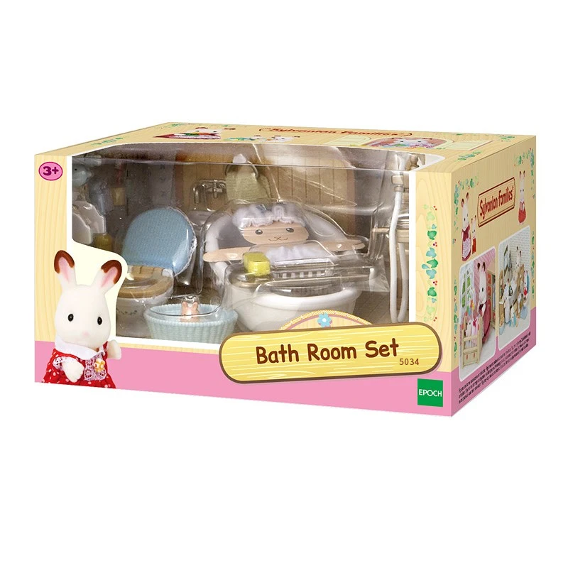 Sylvanian Family кукольный домик аксессуары для мебели ванная комната туалет ванна